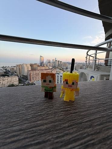 lego minifigur: Minecraft tərzində mini fiqur dəsti - 2 ədəd kvadrat-piksel üslubunda — 1