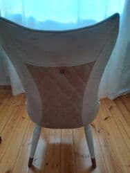 стул: Qonaq otağı üçün, İşlənmiş, Qatlanmayan, rəng - Bej Stul — 3