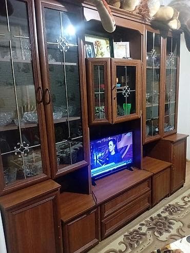 qrafin dəsti: Qonaq otağı və yataq otağı üçün mebel dəsti - Material: taxta — 2