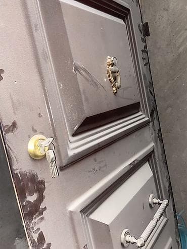 Metall giriş qapısı - Material: polad/metal konstruksiya, möhkəm