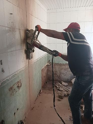 hovuz temizlenmesi: Beton kəsim və deşmə xidməti - Dəqiq beton kəsimi: döşəmə, divar və — 1
