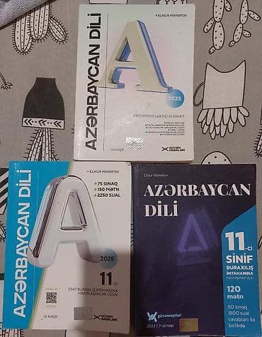 “Azərbaycan dili” hazırlıq vəsaitləri İçləri tər-təmizdir. Kurs üçün