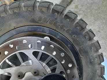 passat disk: Elektrik skuter üçün arxa təkər komplekti - Təkər ölçüsü: 90/65-6.5 — 4
