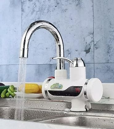 ev qizdiran: Elektrikli kran və duş başlığı olan ani su qızdırıcı kran -1 defe — 4