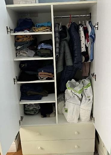 mini skaf: Oğlan və qız üçün, İşlənmiş, Düz dolab — 2