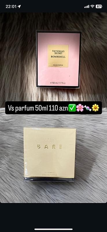 Victoria’s Secret qadın ətirləri 1) Bombshell Eau de Parfum - Həcm