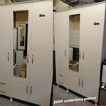 Dolablar: Yeni, Açılan, 3 qapılı Düz dolab, Dolab, Azərbaycan — 3