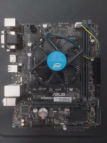 ASUS H310 Ana plata + Intel Celeron G4900 (8-ci Nəsil) Salam. Çox