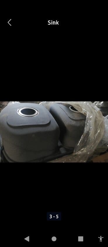 metbex kafelleri 2022: 77*49 2gozlu, derinlik 21sm. Wekilde gorunduyu kimi yungul vari — 4