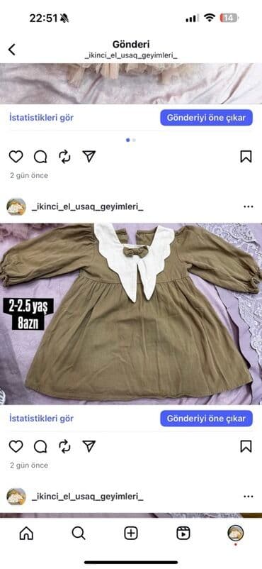 predo pampers 1: Uşaq geyimləri paketi – müxtəlif ölçü və modellər - Sarı rəngli — 12