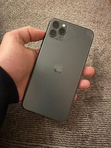 4s iphone: IPhone 11 Pro Max, 64 GB, Space Gray, Qırıq — 1