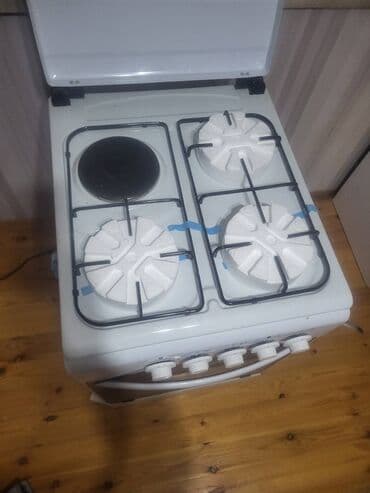 tap az qaz peci: Qarışıq sobası Ayrıca dayanan, 4 gözlü, Yeni — 2