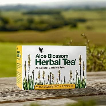 ewwek sudu: Məhsul: Aloe Blossom Herbal Tea – Bitki çayı Xüsusiyyətlər: - — 1