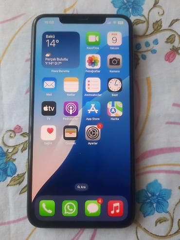 ayfon 11 qiymet: IPhone 11 Pro, 256 GB, Matte Midnight Green, Face ID — 3