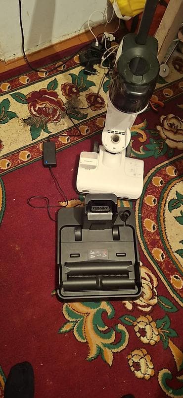 metlağ: Roborokc Elektrikli şaquli tozsoran – su ilə yuma və quru toz toplama — 3