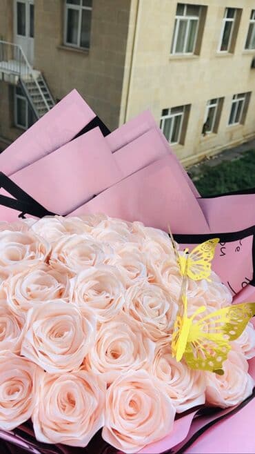 Qida məhsulları: Yeni ile özel endirimli Gül dəstələri – klassik və zərif dizaynlar — 3