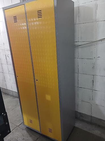 Metal mebel və açıq hava avadanlıqları dəsti - 2 qapılı metal şkaf