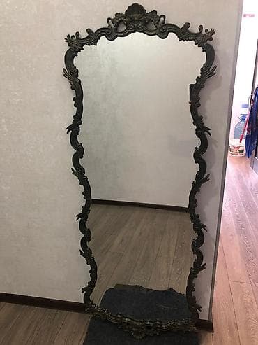 Güzgü Döşəmə üstü, Dekorativ, Naxışlı — 2