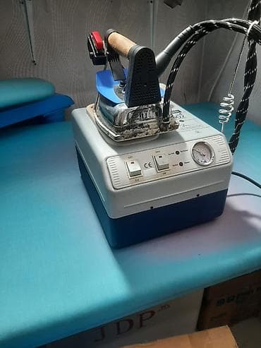 Sənaye buxarlı ütüləmə komplekti - JDP markalı ütüləmə masası: geniş