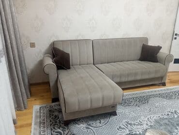 спальная мебель в баку цены: Угловой диван, Новый, Раскладной, С подъемным механизмом, Набук, Нет доставки — 3