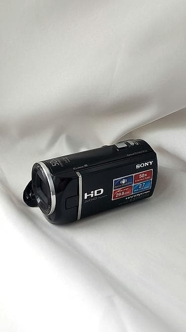 ses mixeri: Sony Handycam HDR-CX250 videokamera Xüsusiyyətlər: - HD AVCHD — 1