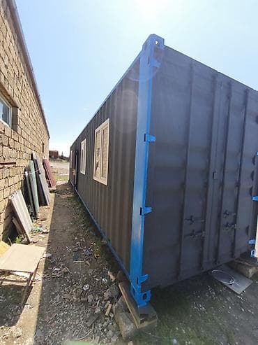 Konteyner ev – modullu yaşayış/blok konteyner - Ölçü: 40 ft dəniz