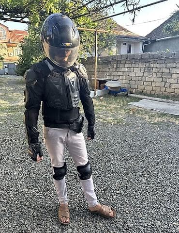 electro moto: Scorpion integral motosiklet dəbilqəsi – ağ rəng XL - Brend/model — 4