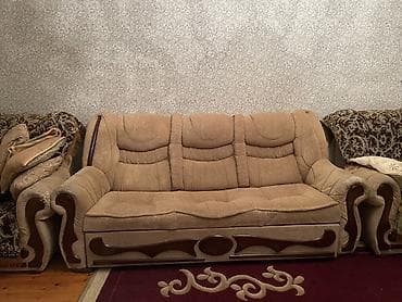 Divanlar: Divan, İşlənmiş, Açılan, Parça, Çatdırılma yoxdur — 4