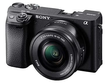 sony 2500: Sony Alpha a6400 aynasız kamera + E PZ 16–50mm f/3.5–5.6 OSS obyektiv — 1