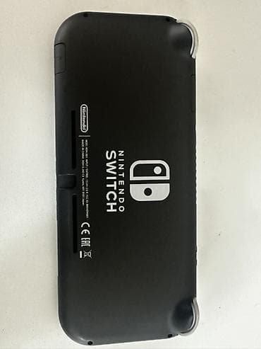 Nintendo Switch Lite – portativ oyun konsolu - Rəng: qara/boz