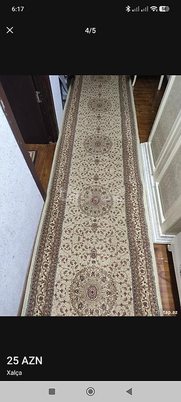 kovralin: Xalça – dəhliz üçün uzun yolluq - Dizayn: klassik şərq naxışlı — 2