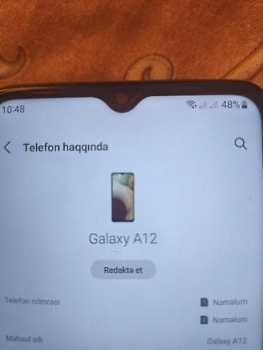 arçelik azerbaycan: Samsung Galaxy A12, 32 GB, rəng - Qara, İki sim kartlı — 2