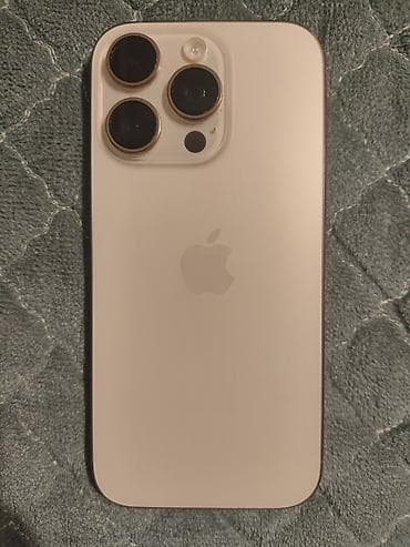 iphone 14 pro max satilir: IPhone 16 Pro, 128 GB, Desert Titanium, Face ID — 1