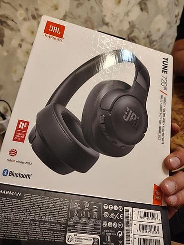 Simsiz (Bluetooth) Qulaqcıqlar, JBL, rəng - Qara
