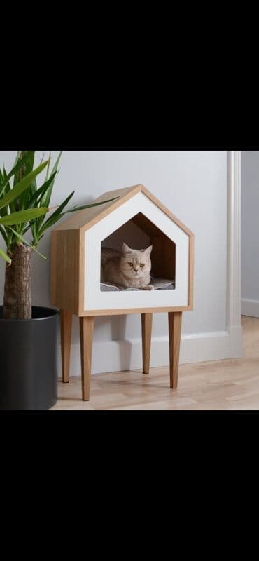 goyərcin yuvaları: Məhsul: Pişiklər üçün çoxfunksiyalı evlər və mebel - Daxili pişik — 6