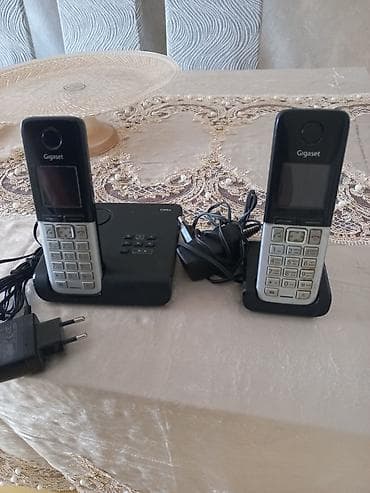 Stasionar telefon Gigaset, Simsiz, İşlənmiş, Pulsuz çatdırılma — 2