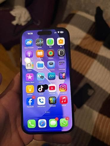 iphone 16 tecili: IPhone 16, 128 GB, Qara, Face ID — 4