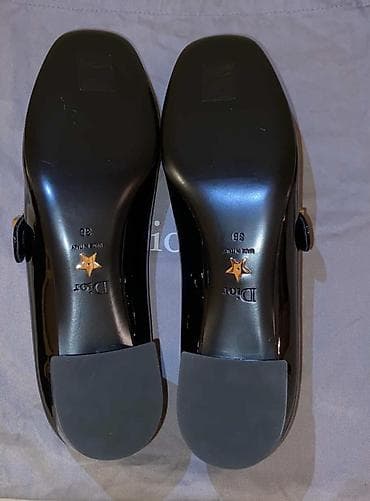 ayaqqabı qadin: Dior, Ölçü: 38, rəng - Qara, Yeni — 3