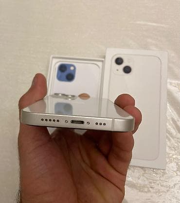 iphone 11 pro ağ: IPhone 13, 128 GB, White Titanium, Barmaq izi, Face ID, Sənədlərlə — 3