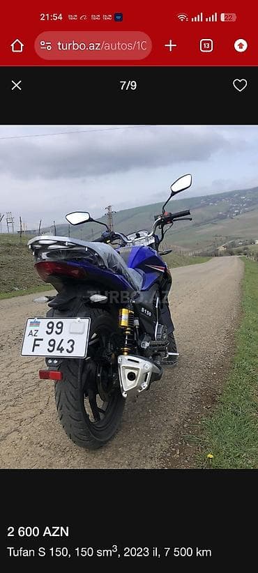 tufan 50s: Tufan 150 sm3, 2023 il — 5