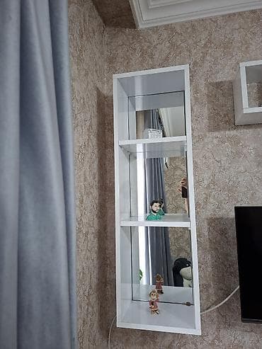 mdf divar panelleri: Dekorativ rəf, Düz — 3
