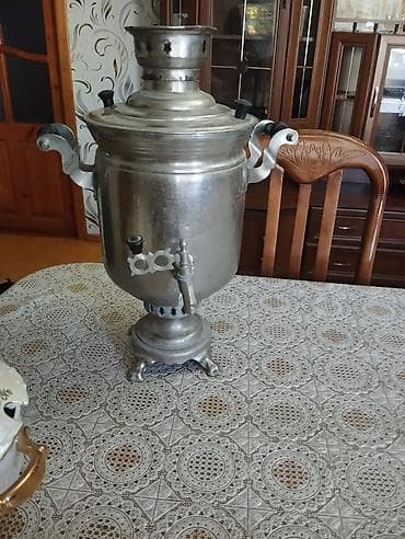 Самовары: Turkan🌻kod 7807
Samavar material misdir 5 ltr
230 Azn
🏠Unvan Xirdalan — 1