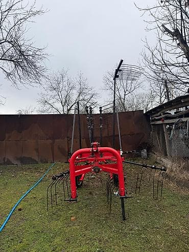 turbo az zil: Gribaldi PRIM FH-490 ot yığan/çarxlı tırmıq - Traktor arxasına — 3