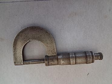 Məftil ölçən mikrometr – 0–25 mm - İstehsal ili: 1934 - Ölçü