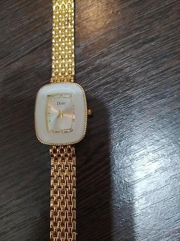 Qol saatı, Dior, rəng - Qızılı