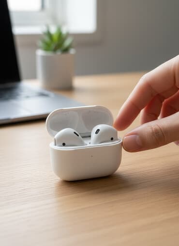 qulaqlıqlar: Yeni Simsiz (Bluetooth) Qulaqcıqlar, Apple, rəng - Ağ — 1