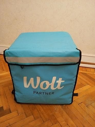 Wolt Partner izotermal çatdırılma çantası - Rəng: mavi, “Wolt — 1