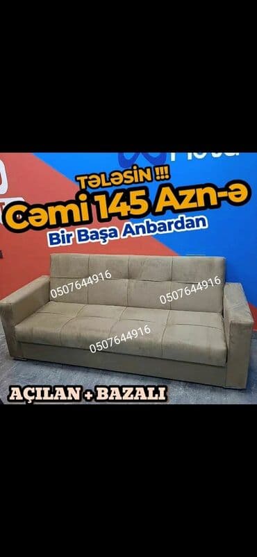 salon ucun termo: Di̇van-kravat, Yeni, Açılan, Bazalı, Parça, Şəhərdaxili pulsuz çatdırılma — 4