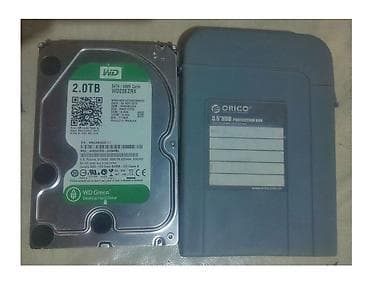 sərt disk: Daxili Sərt disk (HDD) Western Digital (WD), 2 TB, 3.5" — 1