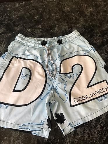 mexmer parca: DSQUARED2 uşaq şortik – çimərlik/üzgüçülük şortu 9-11 yaşa yenidir — 1